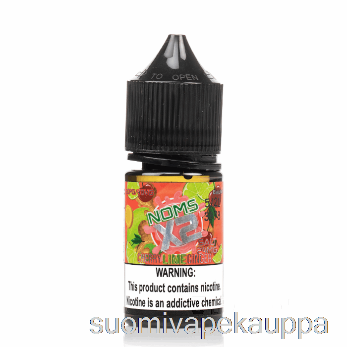 Vape Suomi Cherry Lime Inkivääri Suola - Nomenon E-nesteet - 30ml 48mg